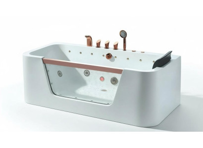 Hydromassagewanne Massagebecken Whirlpool Blubberbad Bad Whirlpool 170x80 cm