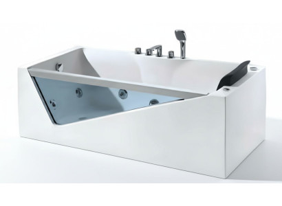 Luxuswanne Hydromassagewanne Badewanne Whirlpool Blubberbad Spa 170x80 cm