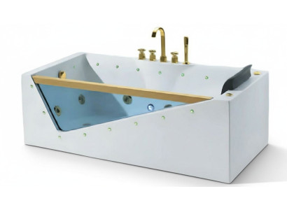Designwanne Badewanne Acrylwanne Whirlpool Komfortwanne Massagewanne 170x80 cm