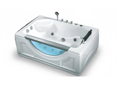 Wanne Badewanne Massagewanne Acrylwanne Whirlpool Komfortwanne 152x101 cm