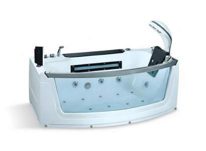 Luxuswanne Whirlpool Massagewanne Wellnesswanne Freistehende Wanne 170x90 cm