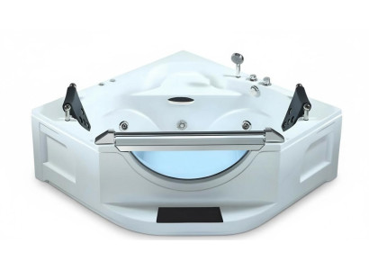 Massagebad Whirlpool Whirlwanne Hot Tub Blubberbad Hydromassagewanne 165x165 cm