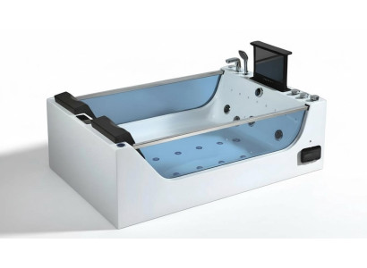Luxuswanne Hydromassagewanne Badewanne Whirlpool Blubberbad Spa 180x120 cm