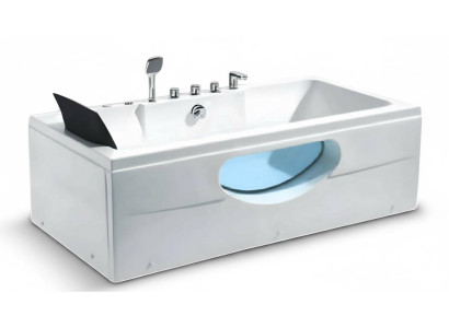 Bad Luxuswanne Whirlpool Badewanne Wellnesswanne Blubberbad Wanne 170x85 cm