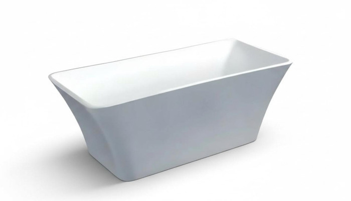 Designwanne Badewanne Acrylwanne Raumsparwanne Komfortwanne Wanne 170x75 cm