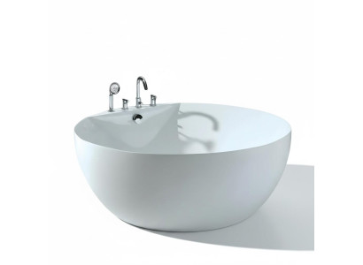 Badewanne Rundwanne Komfortwanne Acrylwanne Wanne Designwanne 160x160 cm