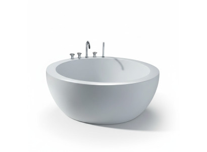 Luxuswanne Badewanne Relaxwanne Komfortwanne Design-Badewanne 160x160 cm