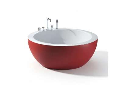 Relaxwanne Badewanne Komfortwanne Acrylwanne Wanne Bad Designwanne 160x160 cm