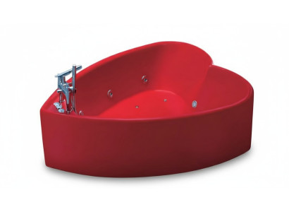 Massage Badewanne Whirlpool Spa Whirlwanne Hydromassagewanne 150x125 cm