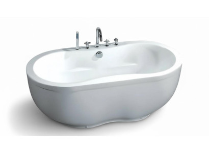 Wanne Badewanne Designwanne Acrylwanne Raumsparwanne Komfortwanne 165x85 cm