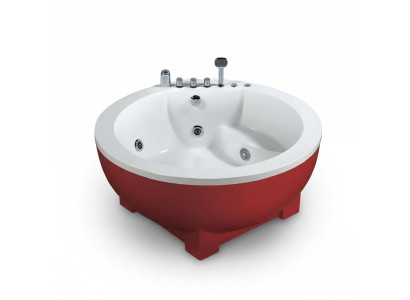 Massagebadewanne Whirlpool Badewanne Blubberbad Spa-Bad Whirlwanne 150x150 cm