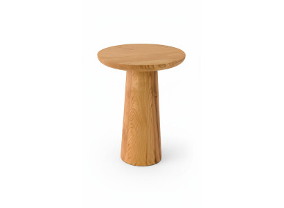 Beistelltisch aus Holz in Braun modern eleganter Stil