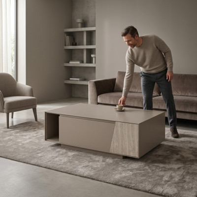 Couchtisch Moderne Schlichtheit und Gemütlichkeit