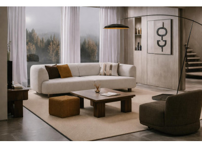 Schicke Graue Polstercouch Edles Relaxsofa Designer Textilsofa