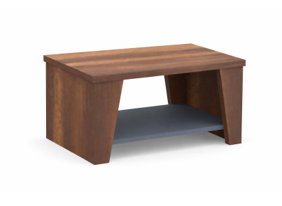 Rechteck Tisch Holz Braun Modern Wohnzimmer Stilvoll Robust