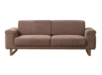 Modernes 3-Sitzer-Sofa Minimalistischer Stil Modernes Interieur Braune