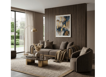 Wohnzimmer-Set 3+1 im modernen Stil mit elegantem Design