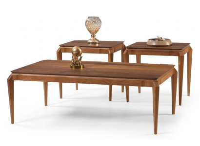 Modernes Wohnzimmer-Set mit Couchtisch und 2 Beistelltischen