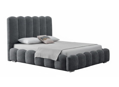 Modernes Bett, stabil, komfortabel und stilvoll gestaltet