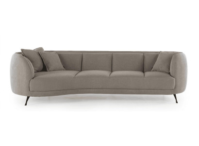 3 Sitzer Sofa Stil modern Farbe grau neu bequem praktisch komfortabel