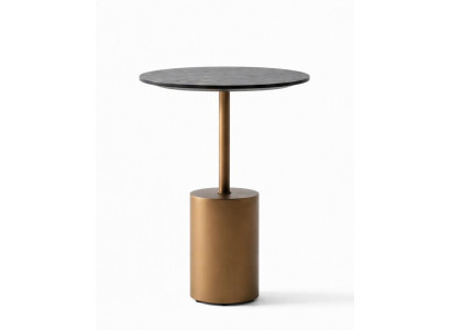Beistelltisch Stil modern Farbe schwarz neu praktisch Wohnzimmer rund