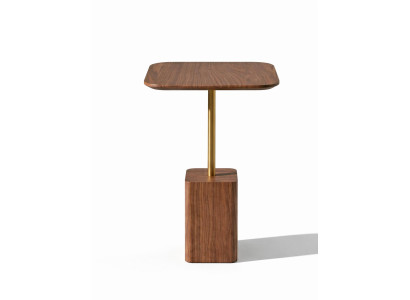 Beistelltisch Stil modern Farbe braun bequem praktisch Wohnzimmer neu