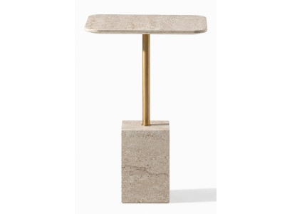Beistelltisch Stil modern Farbe beige bequem praktisch Wohnzimmer neu