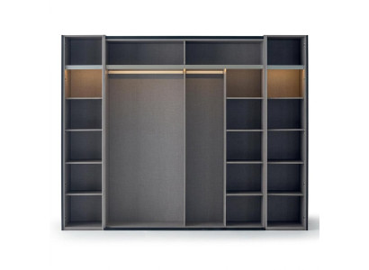 Puzzle Schrank modular modern anthrazit Garderobe System Loft