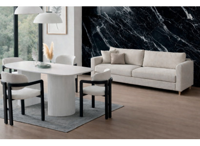 Modernes 5-teiliges Esszimmer-Set für gesellige Stunden.