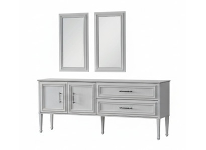 Maße Modernes Sideboard mit Spiegel für ein stilvolles Wohnambiente