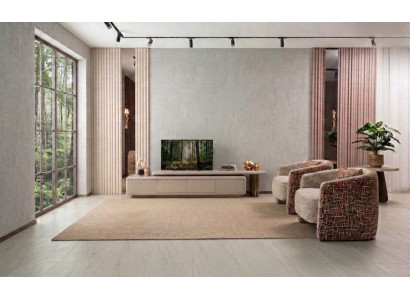 Wohnensemble Sessel TV-Lowboard Elegant Komfort Stilvoll Wohn Modern
