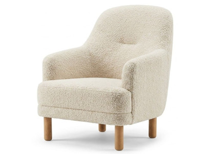 Sessel Moderner Stil Beige Luxuriöse Bequem Minimalistisch Stilvoll