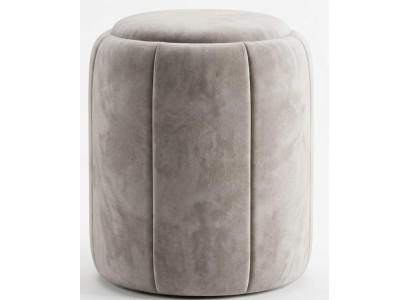 Hocker Stil modern beige Wohnzimmer gemütlich weich komfortabel