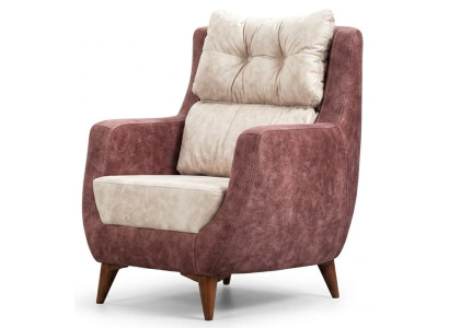 Sessel Moderner Stil Rot Chesterfield Bequem Stilvoll Minimalistisch