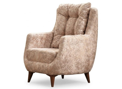 Sessel Moderner Stil Beige Gemütlich Bequem Stilvoll Minimalistisch