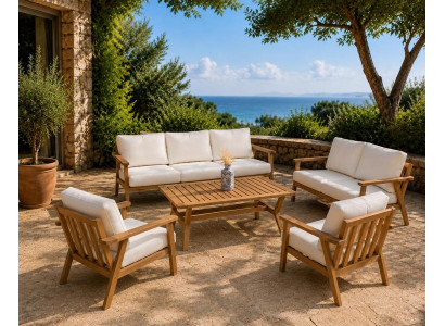 Lounge set 3-SitzerSofa 2-SitzerSofa Sessel Couchtisch