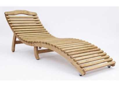 Liegestuhl Schwimmbecken beige geräumig weich bequem modern