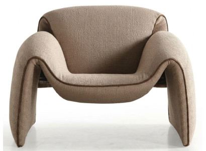 Sessel Braun Modern bequem komfortabel praktisch Wohnzimmer