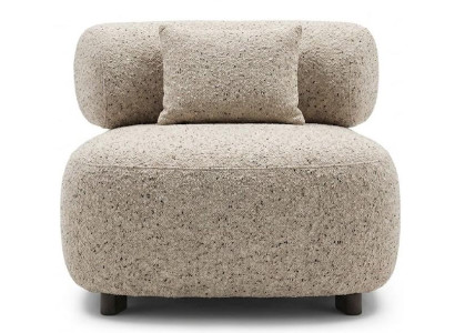 Sessel Beige Stil Modern bequem komfortabel Wohnzimmer