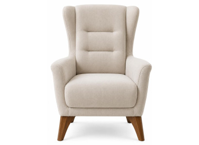 Sessel Weiß Modernes Design Minimalistisch Weich Funktional Gemütlich