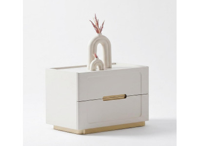 2x Nachttische Modern Zeitloses Design Hochwertig Elegant Funktional