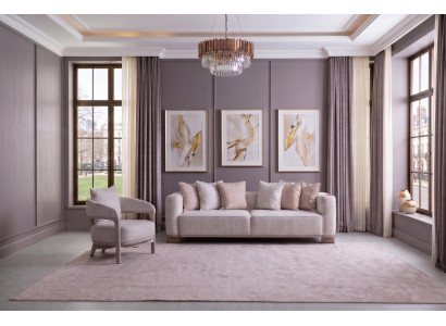 Sofa Sessel Weiß Modern Elegant Zeitlos Komfortabel Stilvoll Design