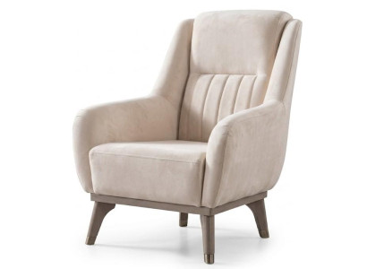Sessel Weiß Modernes Design Minimalistisch Weich Funktional Gemütlich