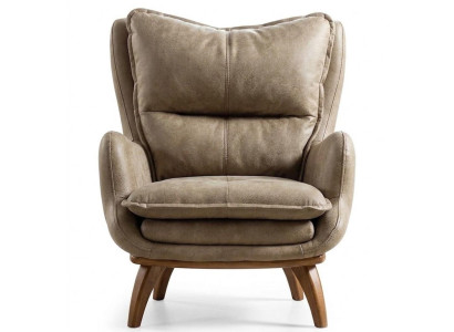 Sessel Weiß Minimalistisches Design Moderner Stil Gemütlich Weich