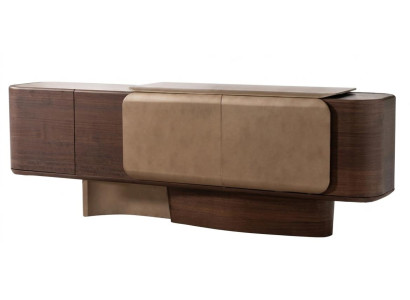 Modernes Sideboard in Holzoptik großem Stauraum Esszimmer Luxusmöbel
