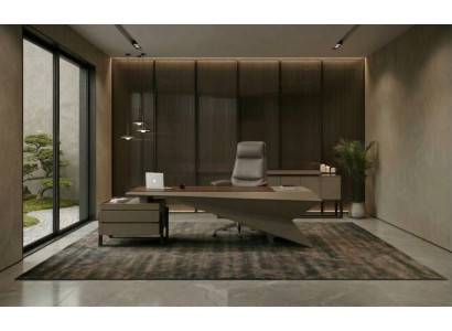Modernes Büro Set Schreibtisch Sideboard Design Luxus
