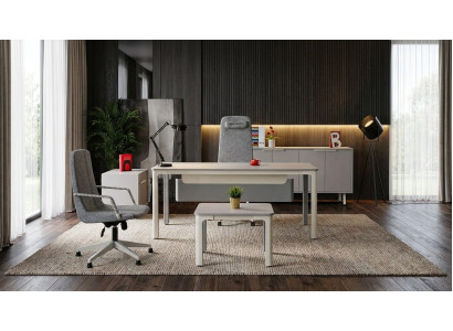 Büro Set Schreibtisch Sideboard Kommode Couchtisch modern Office