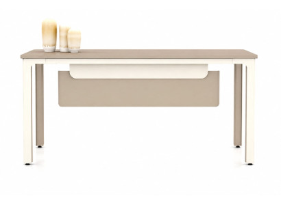 Moderner Schreibtisch Büro Tisch Holz Design minimalistisch elegant