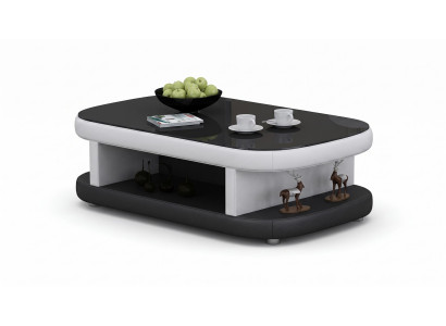 Couchtisch Modern Hochglanz Schwarz Elegant Wohnzimmertisch Luxus