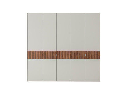 Möbel Schrank Kleiderschrank Modern Weiß Braun Elegant Designer